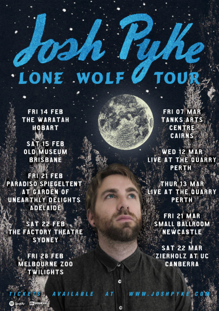 Josh Pyke Lone Wolf Tour