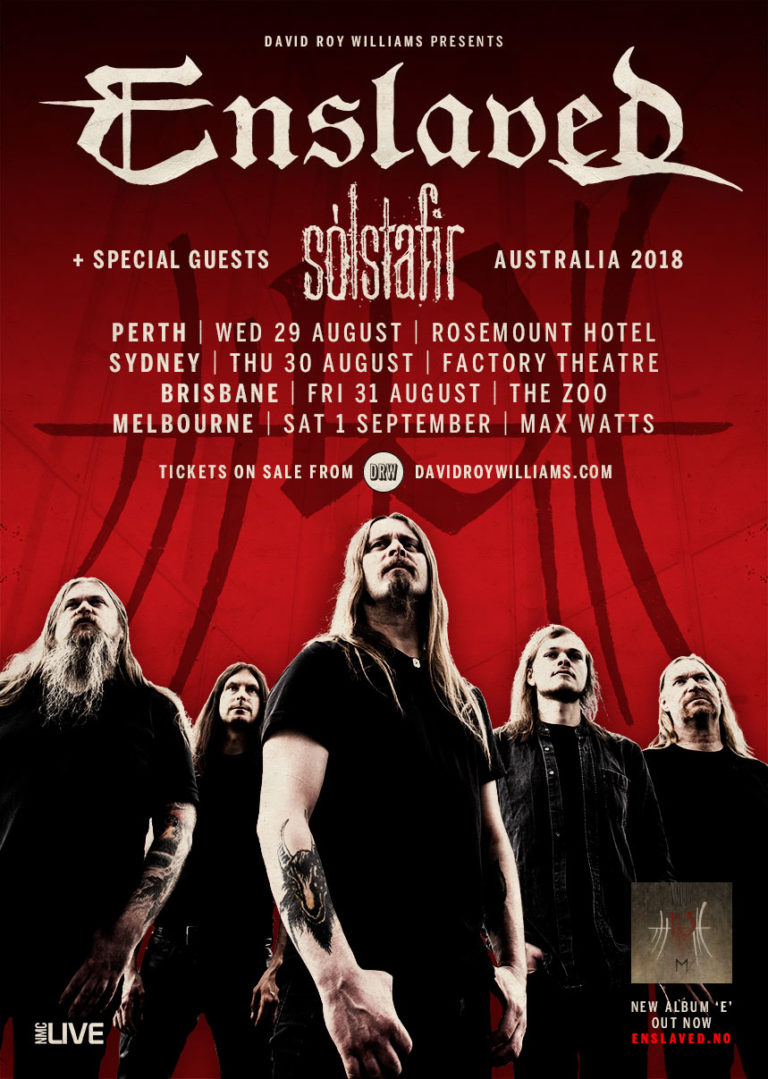 Sólstafir Announce Debut Australian Tour Across The Ocean