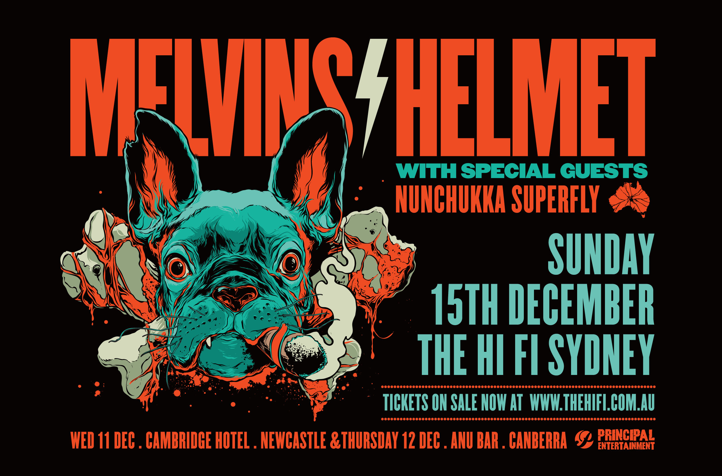 Melvins & Helmet Australian Tour 2013