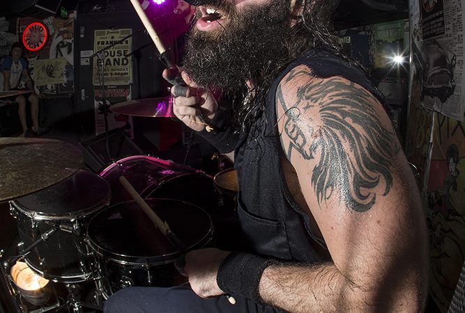 King Of The North @ Frankie’s Pizza By The Slice, 23rd Mar ’14