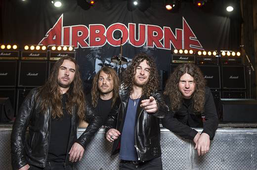 Airbourne Pull No Punches With Video For New Single Rivalry