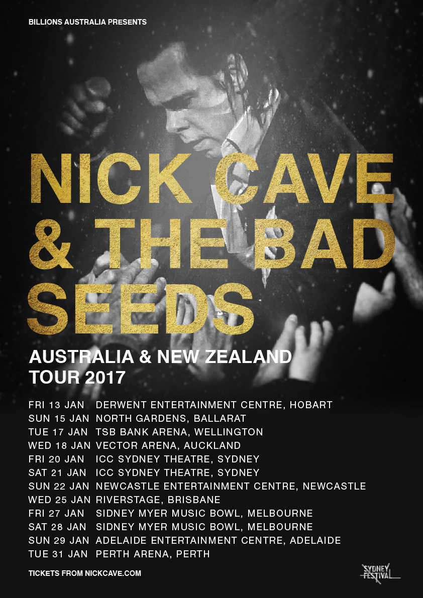 Nick Cave & The Bad Seeds Tour Announcement