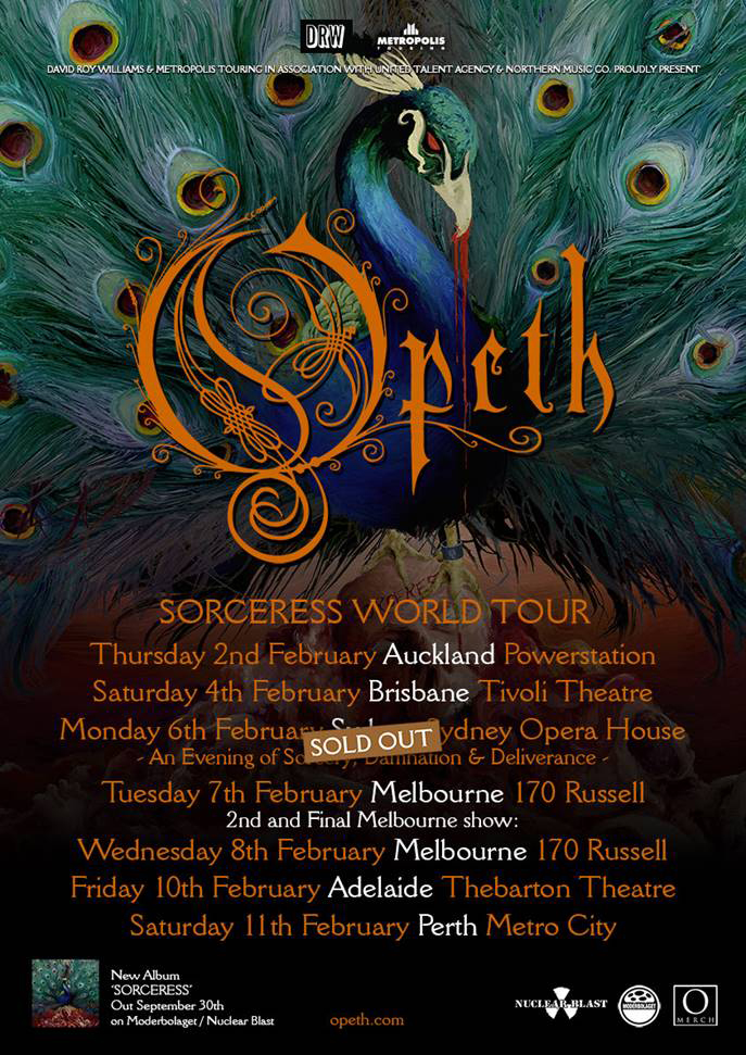 Opeth ‘Sorceress’ Debuts at #7