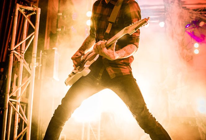 The Used @ Eaton’s Hill Hotel, 9th December ’16 – Photos
