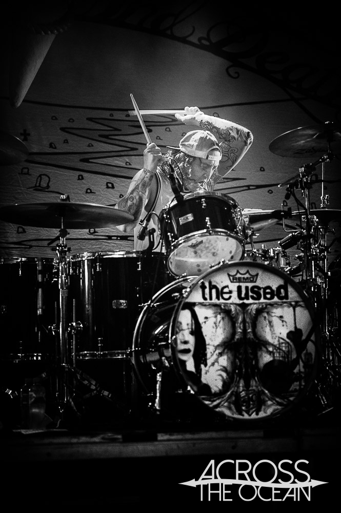 The Used @ Eaton’s Hill Hotel, 9th December ’16 – Photos