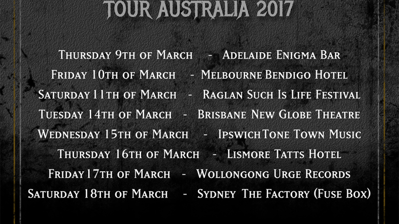 Abaddon Incarnate Announce Australian Tour