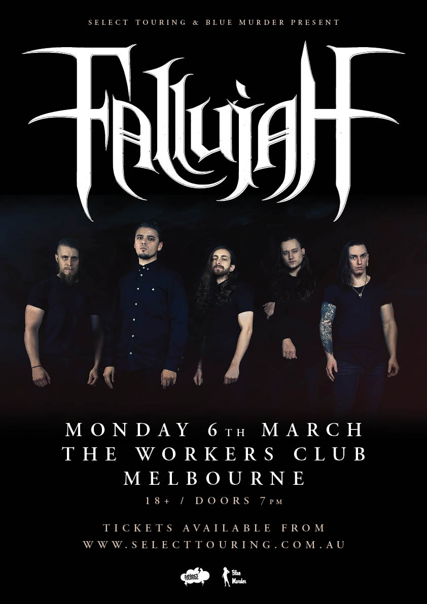 Fallujah Announce Melbourne Headline show