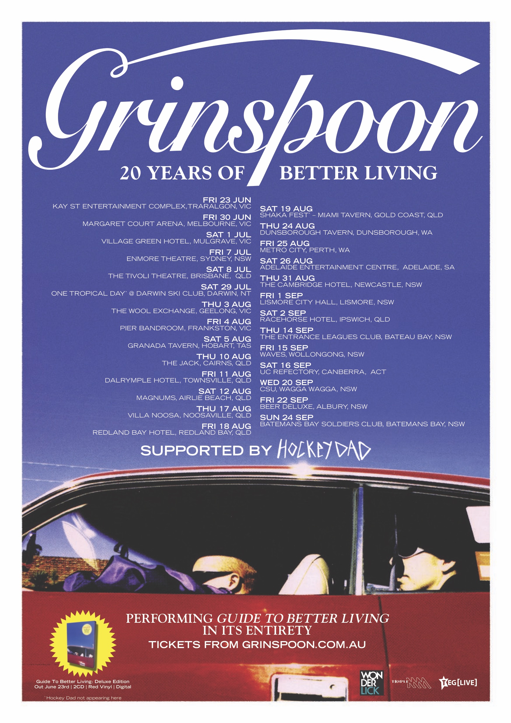 Grinspoon Announce ‘Guide To Better Living’ Tour