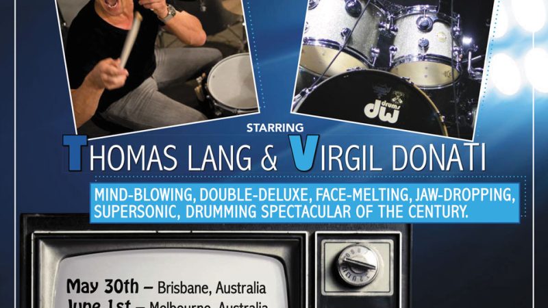 Virgil Donati & Thomas Lang Announce Australian Tour