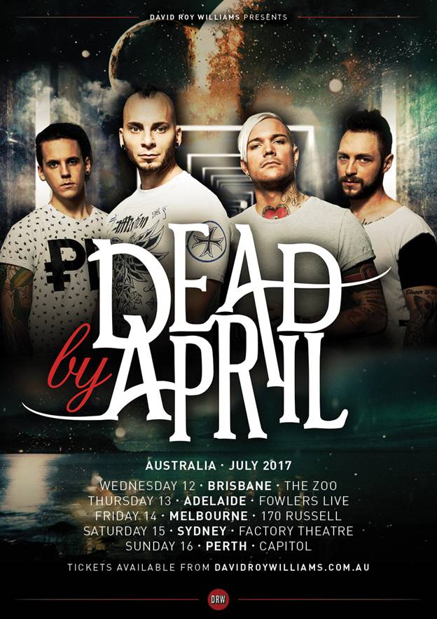 Dead By April Debut Australian Tour