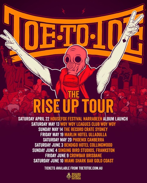 Toe To Toe Melbourne Dates Changed