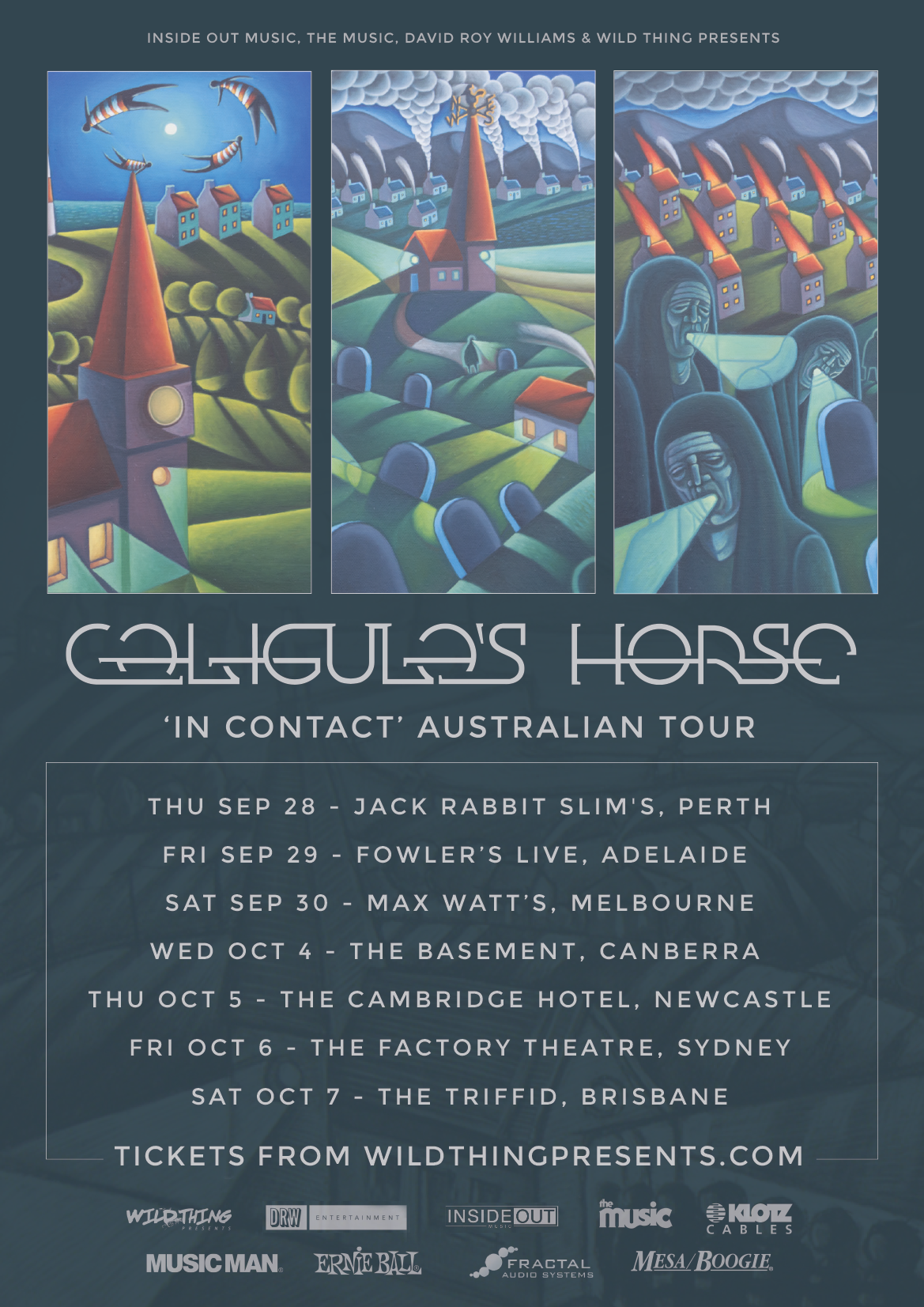 Caligula’s Horse Tour Starts Thursday