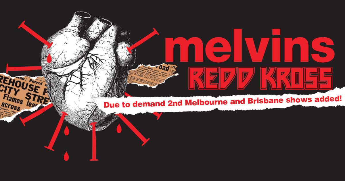 Melvins Announce 2nd Bris & Melb Shows