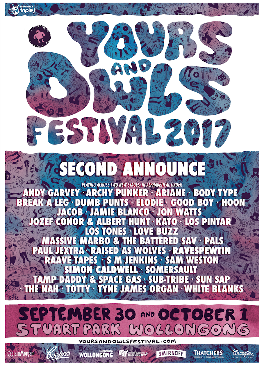 Yours & Owls Festival 2017 Second Announce