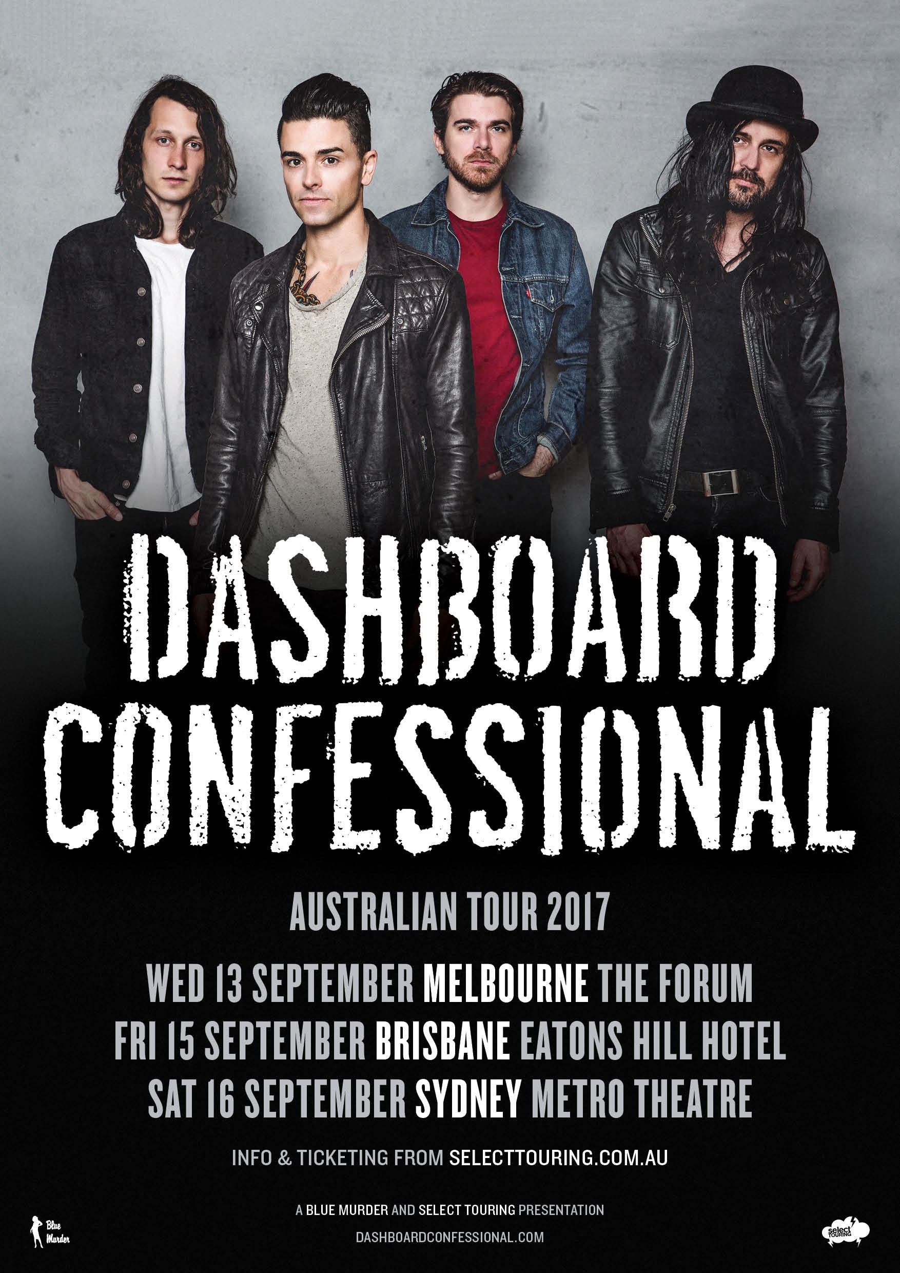 Dashboard Confessional Announce Australian Tour