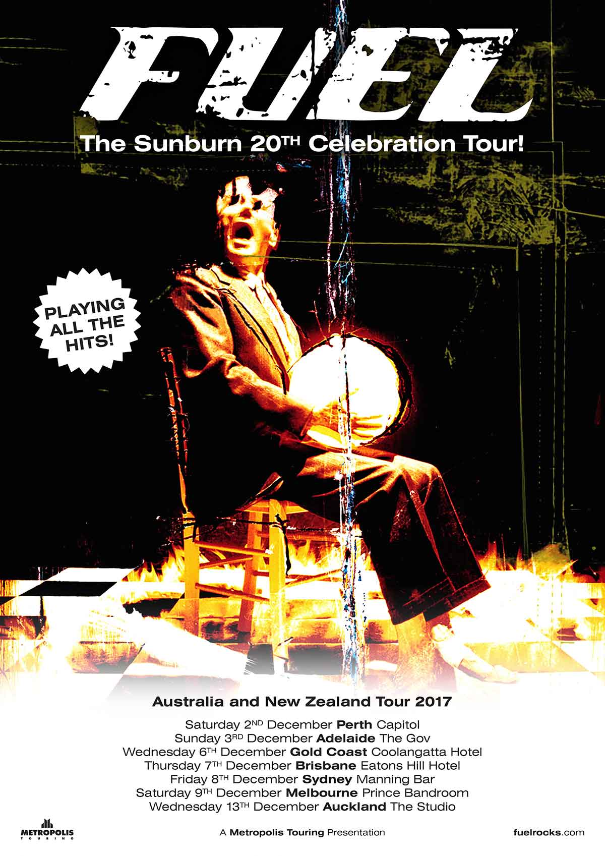 Fuel Announce “The Sunburn 20th Celebration Tour”