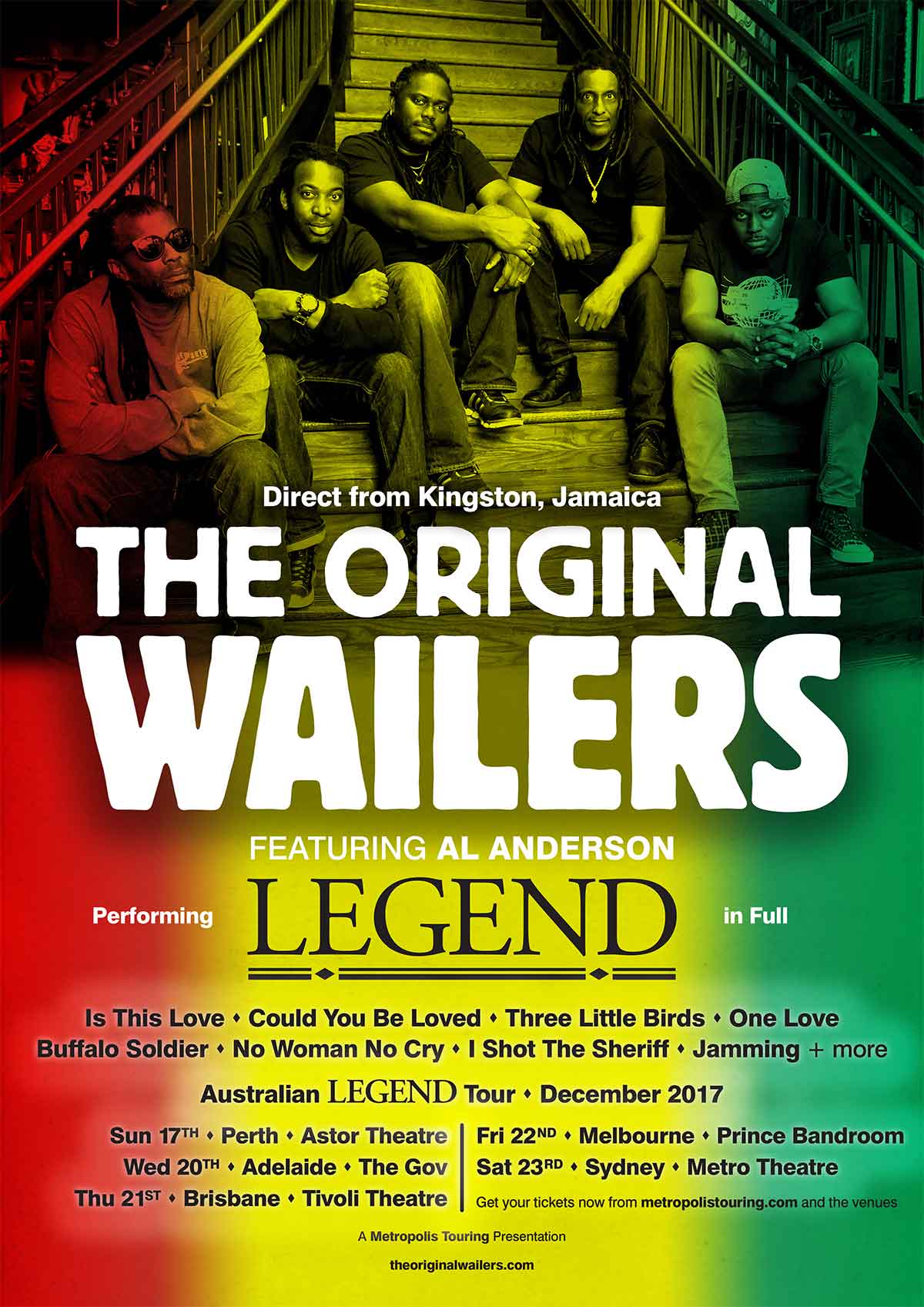 The Original Wailers Announce Australian Tour