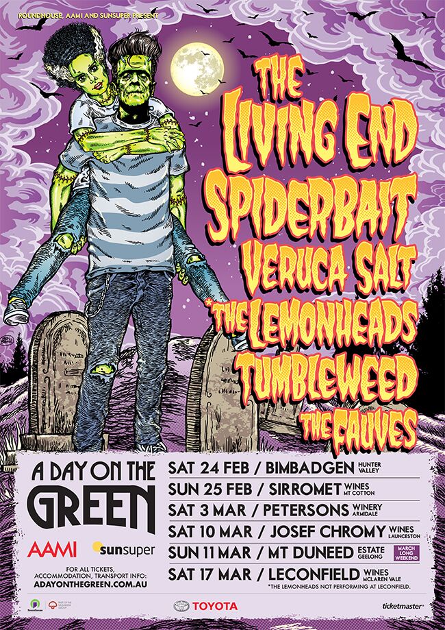 A Day On The Green Almighty Monster Rock Line-Up
