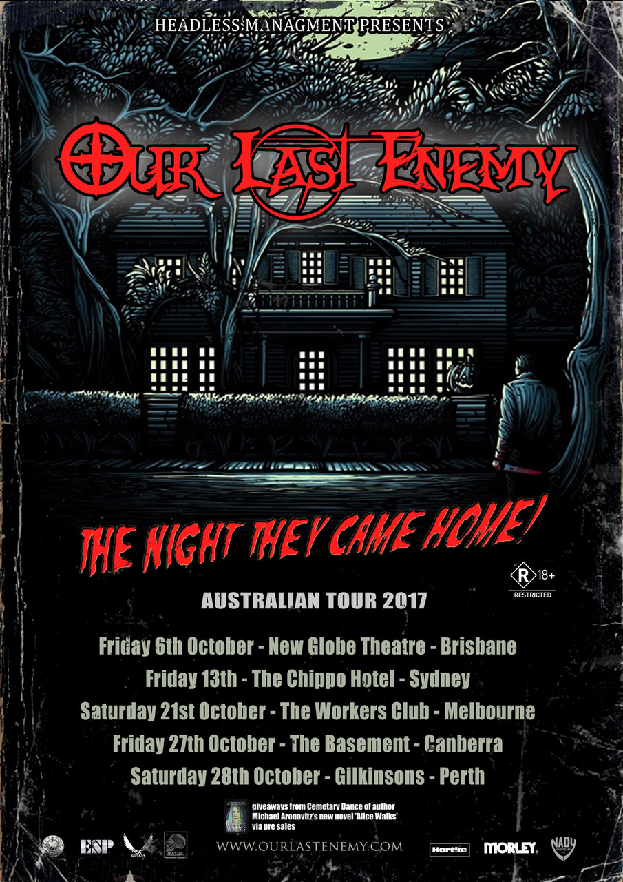 Our Last Enemy Announce Tour