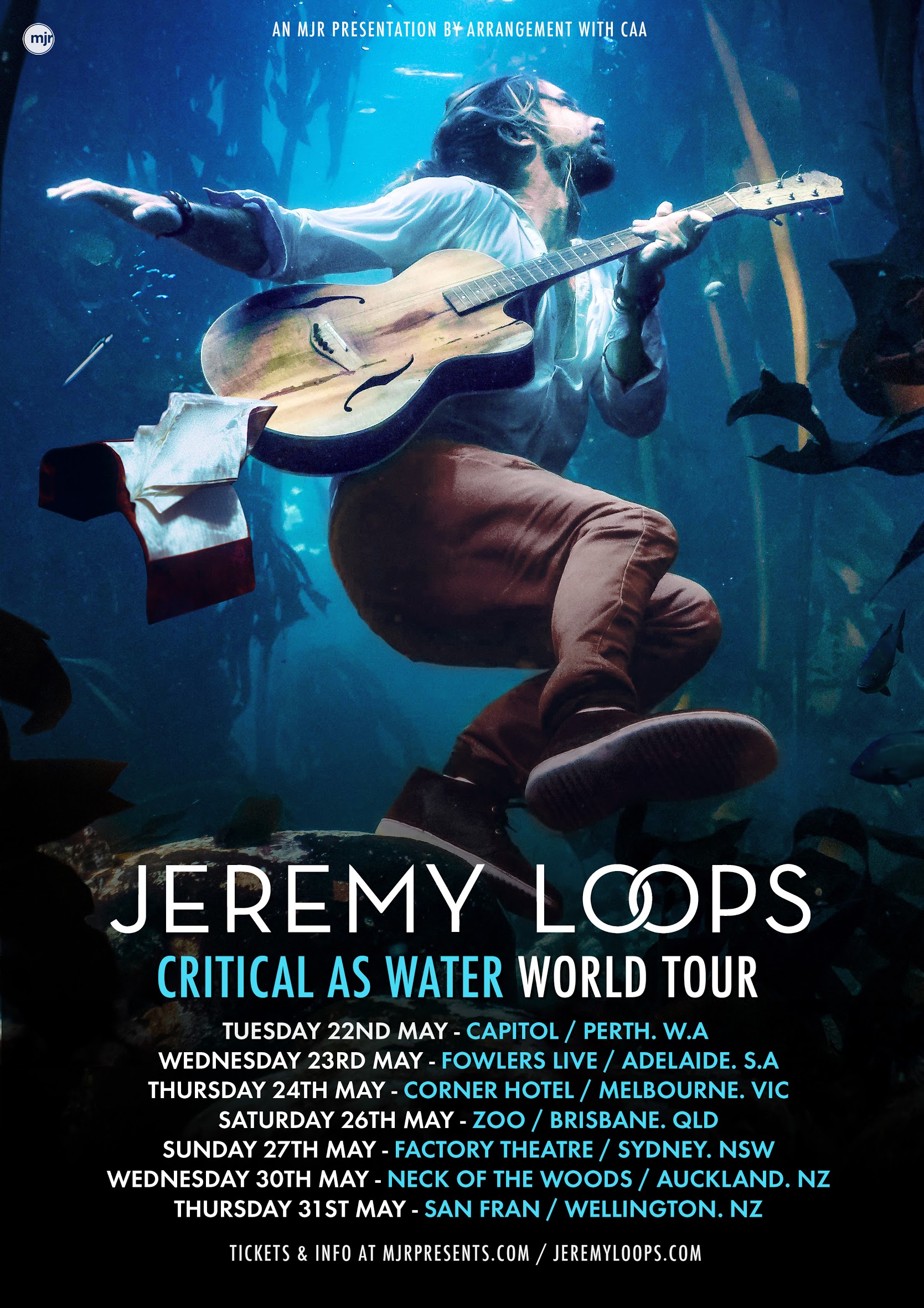 Jeremy Loops New Album “Critical As Water” + Tour