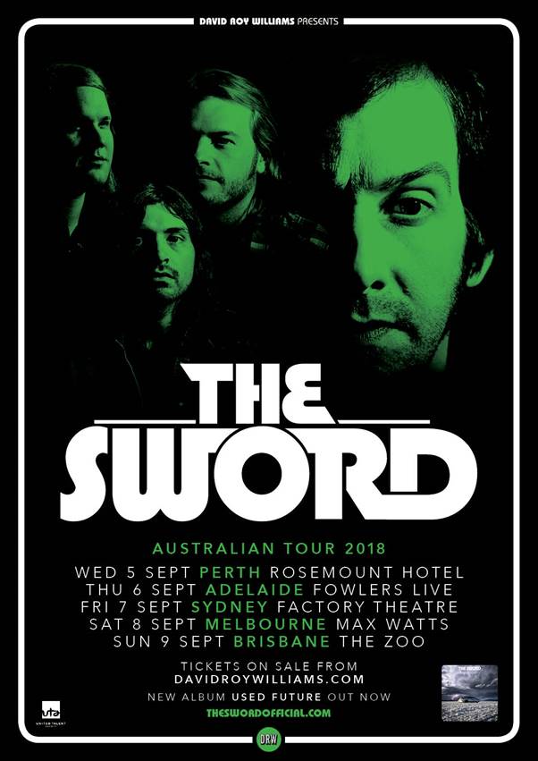 The Sword Announce Australian Tour