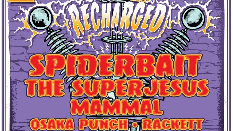 Spiderbait, The Superjesus & Mammal Come Together Recharged