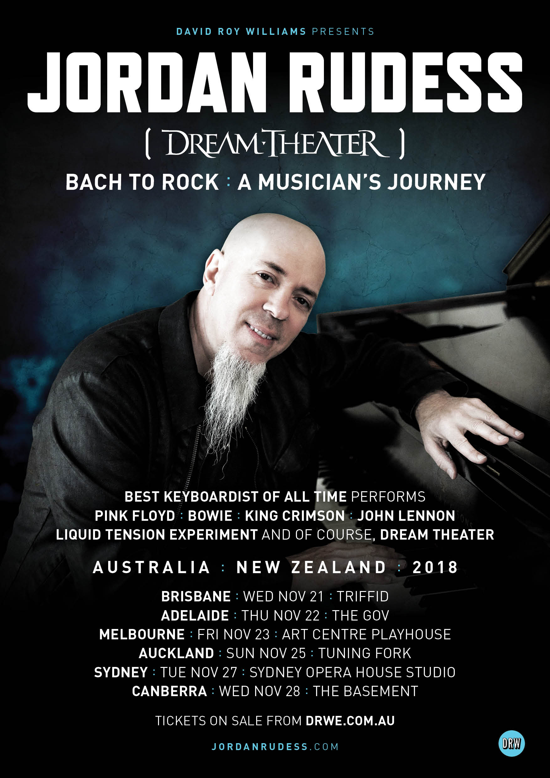 Jordan Rudess Announces Bach To Rock: A Musician’s Journey Tour