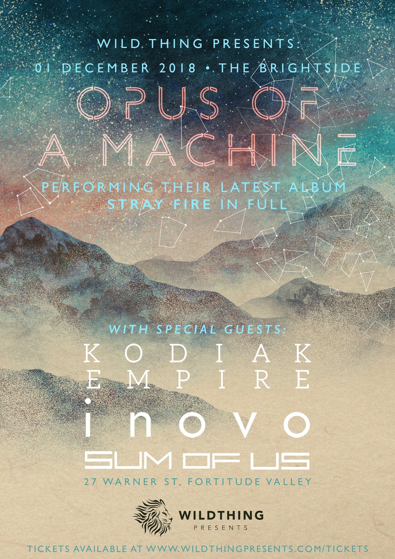 Opus Of A Machine To Perform “Stray Fire” In Full