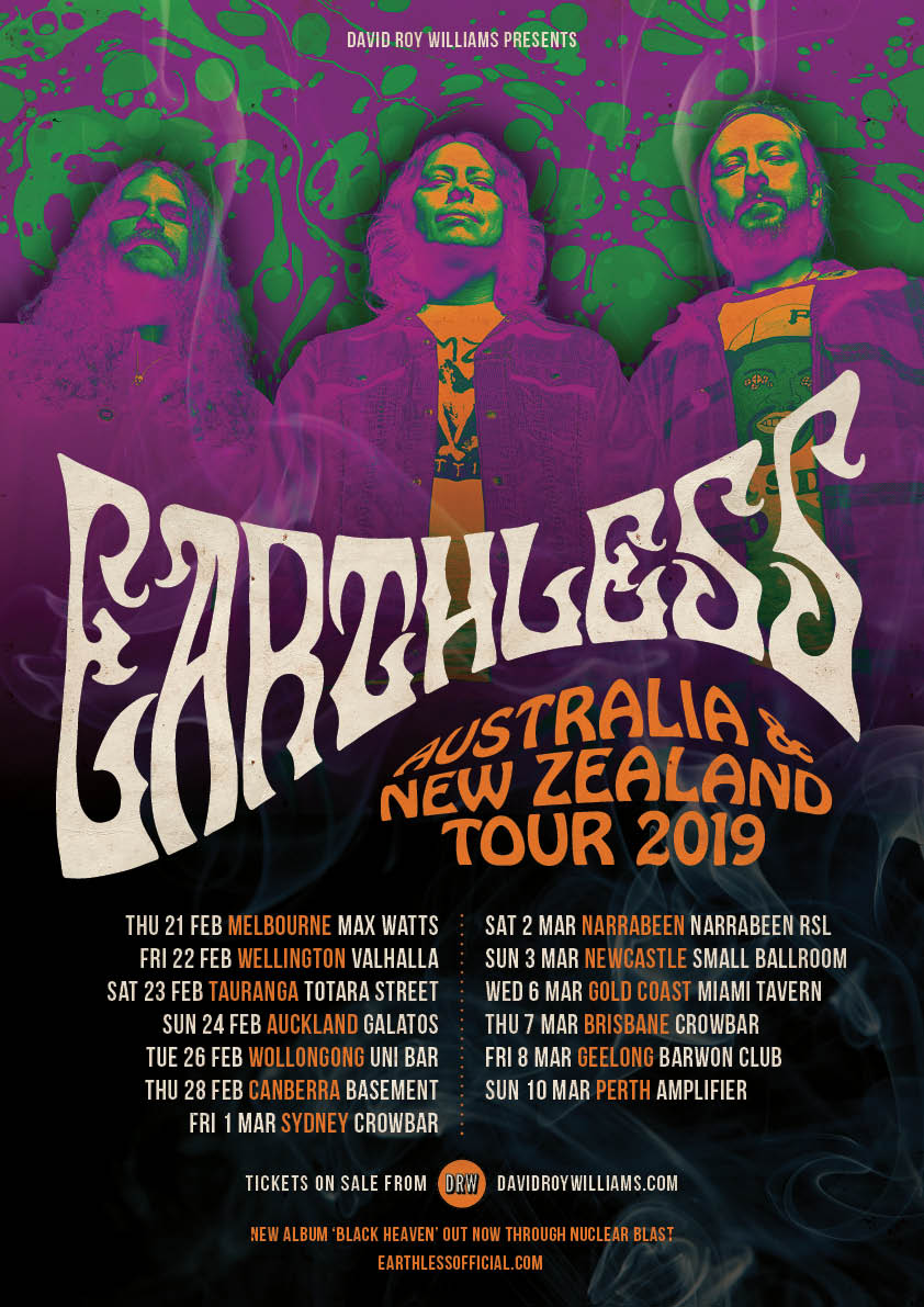 Earthless Announce 2019 Australian/NZ Tour