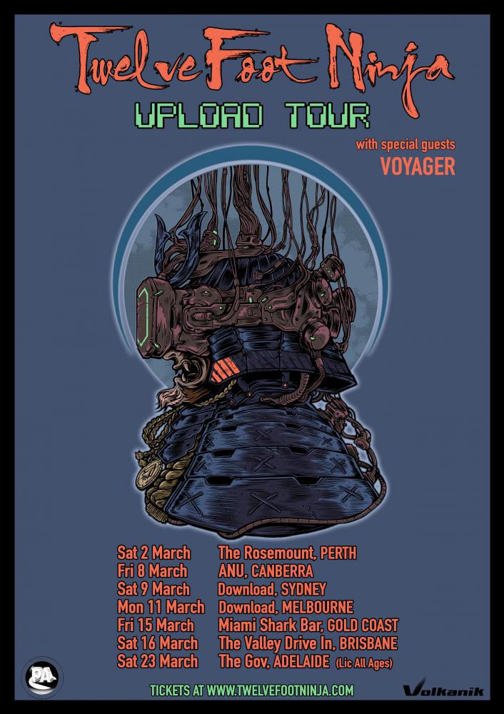 Twelve Foot Ninja Announce March 2019 Tour