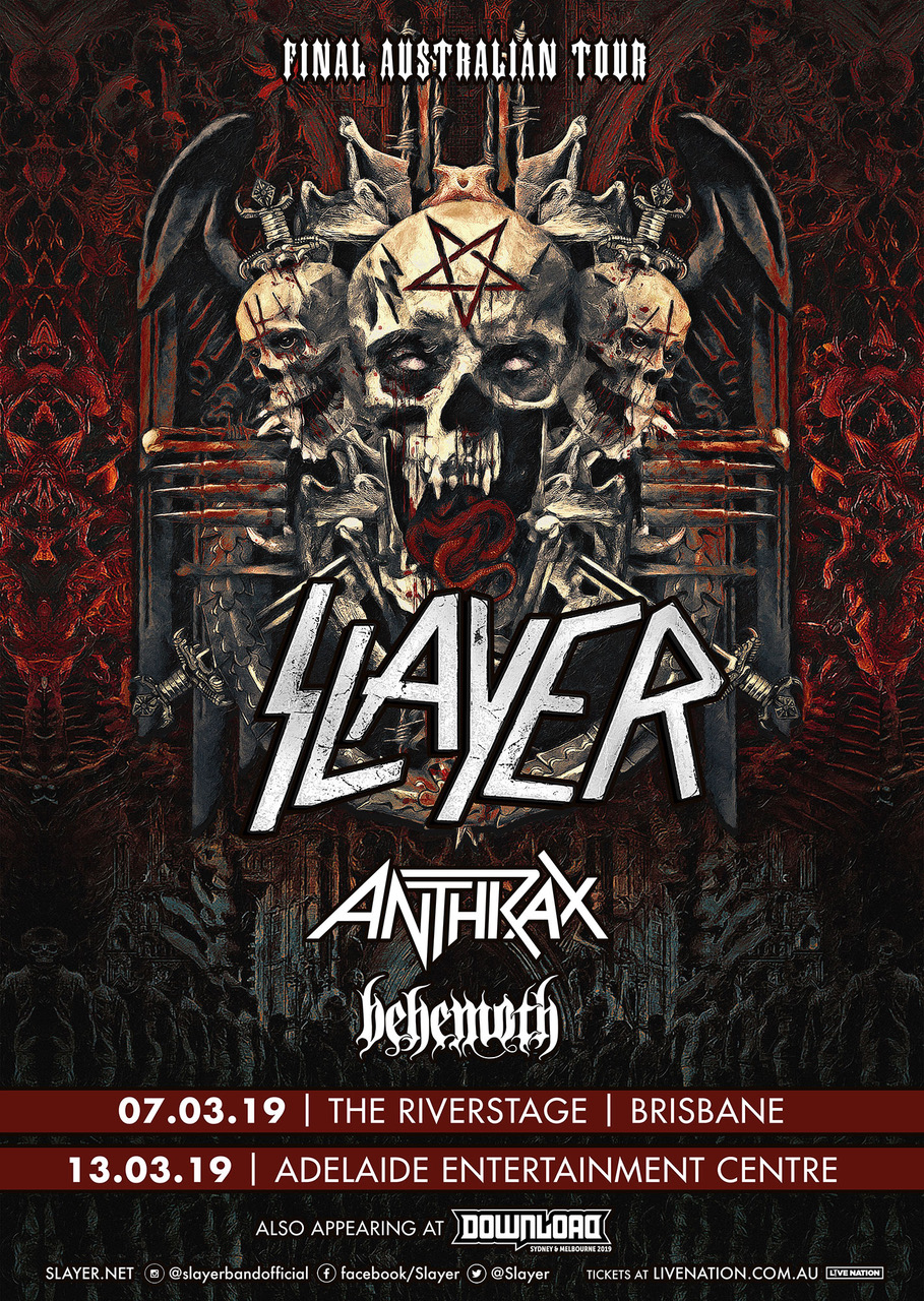 Slayer Announce Download Sideshows