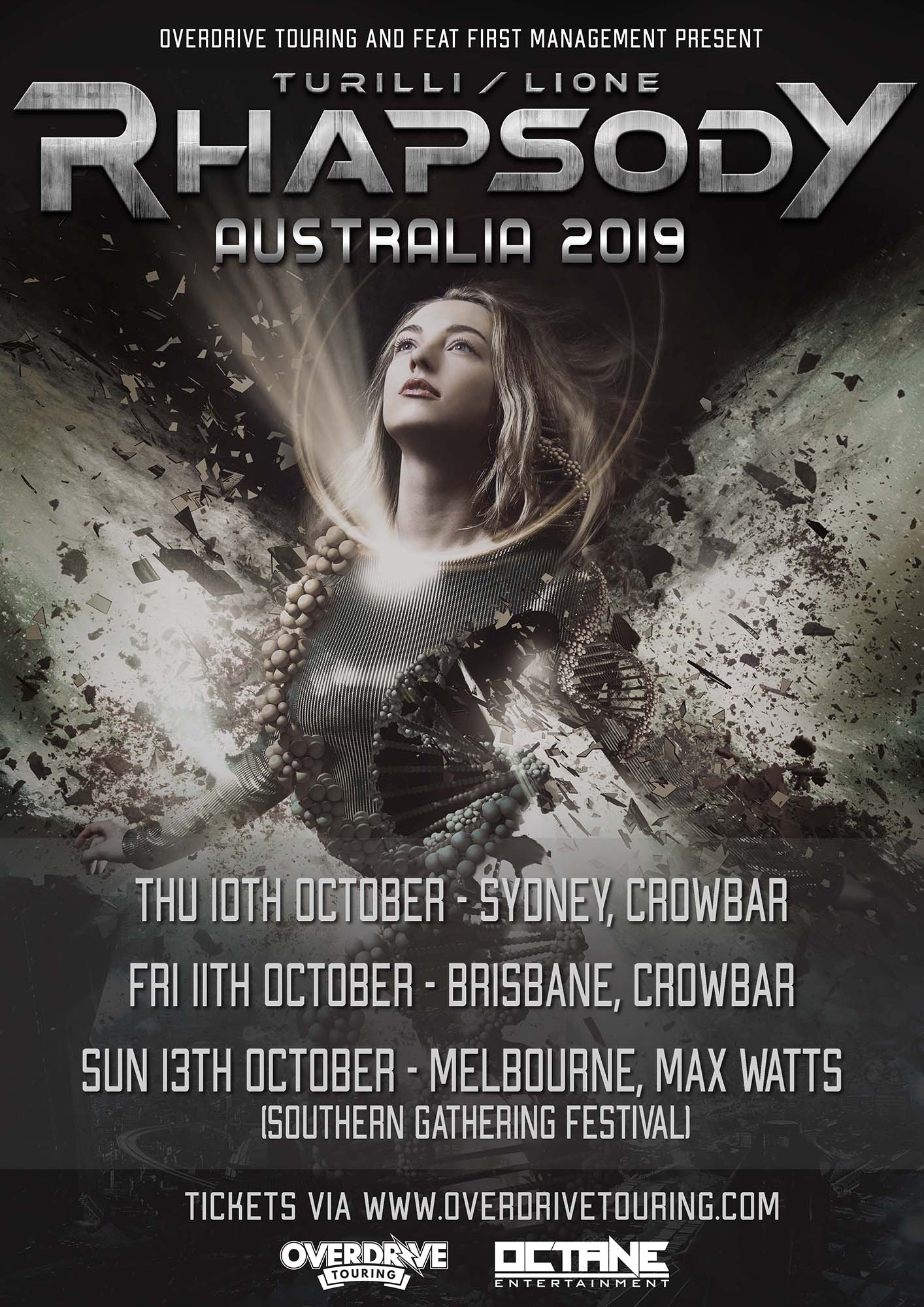 Turilli/Lione Rhapsody Announce First Ever Australian Tour