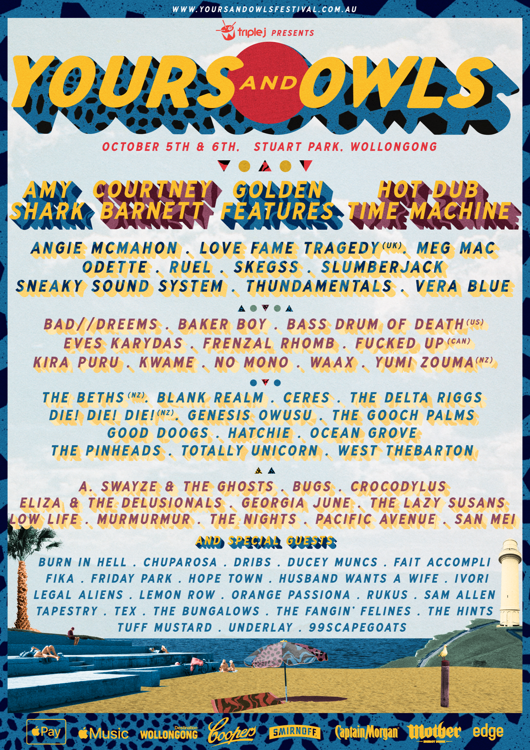 Yours & Owls Announce Huge 2019 Line Up