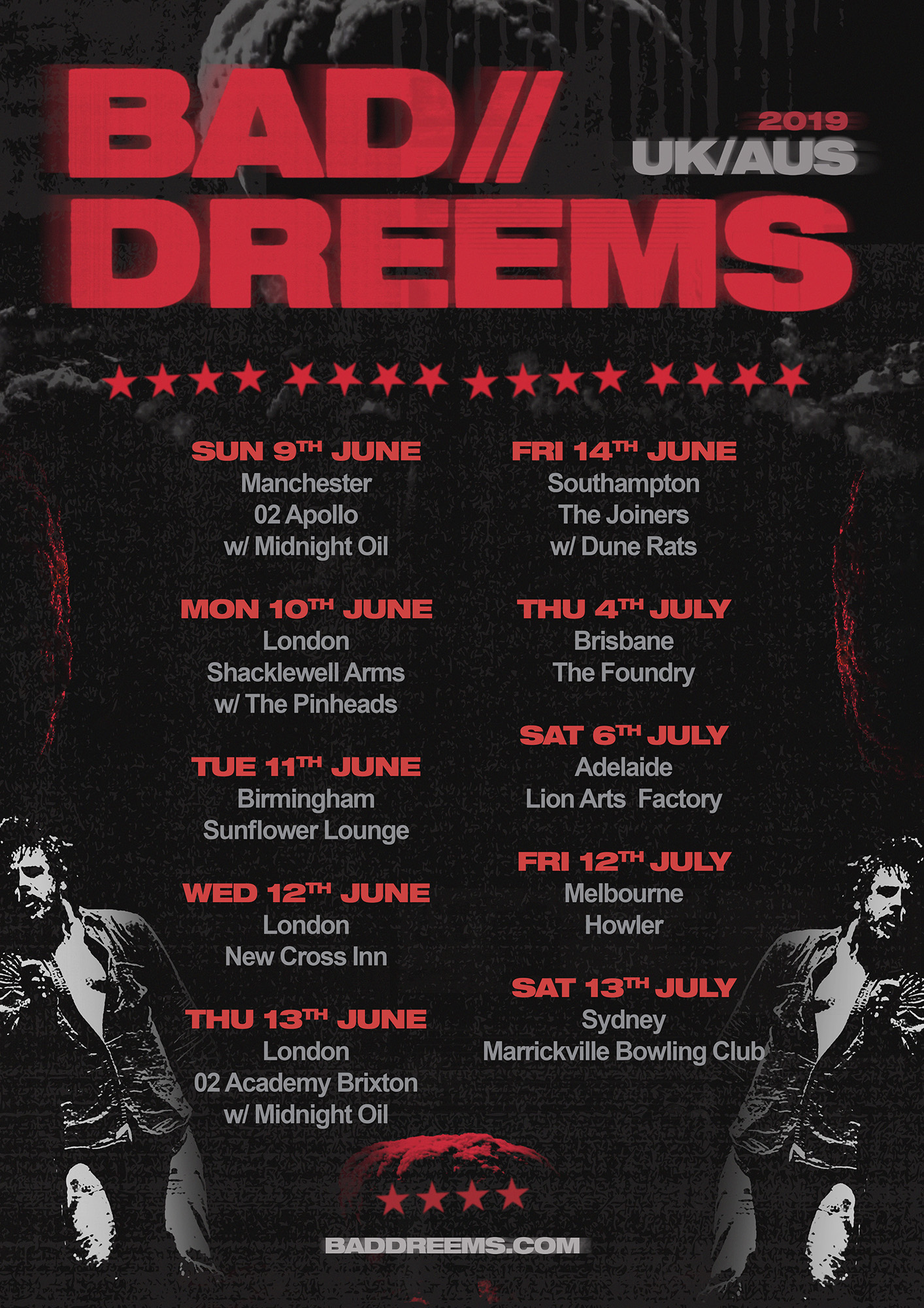 Bad//Dreems “Double Dreaming” Tour
