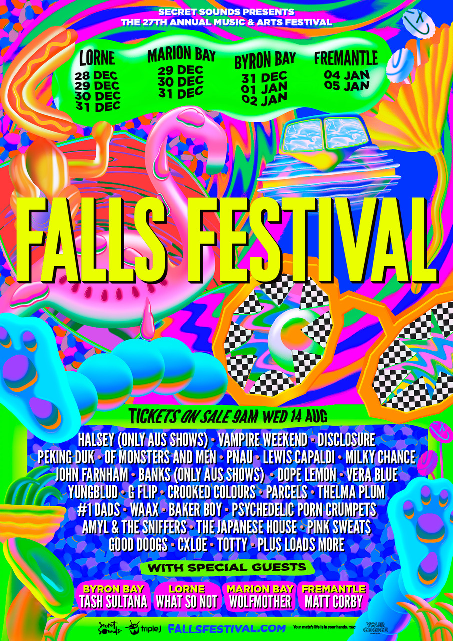 Falls Festival 2019/2020 Line-Up Announce