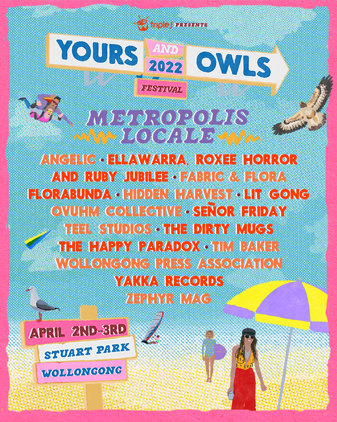 Yours & Owls Festival Meet Metropolis Locale