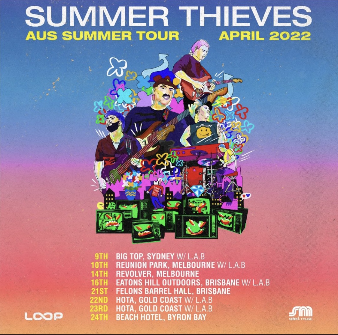 Summer Thieves Add Headline Shows To Aus Dates