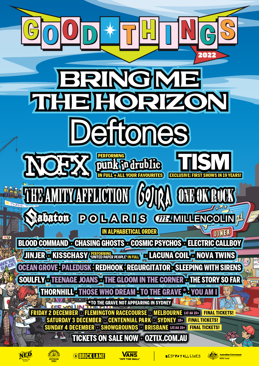 Celebrate Good Times…The Good Things Festival 2022 Huge Line-Up Is Here