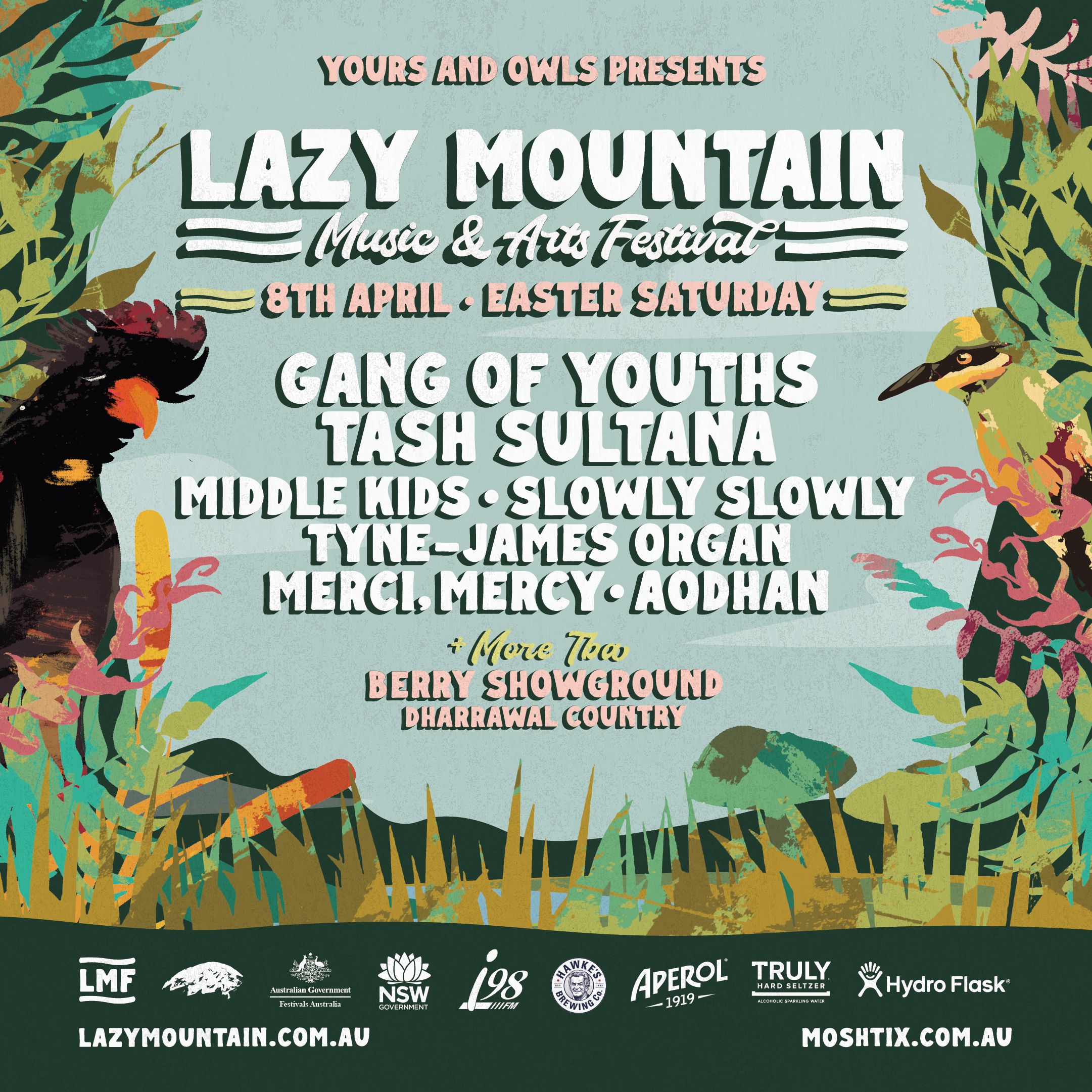 Lazy Mountain Music & Arts Festival Line Up
