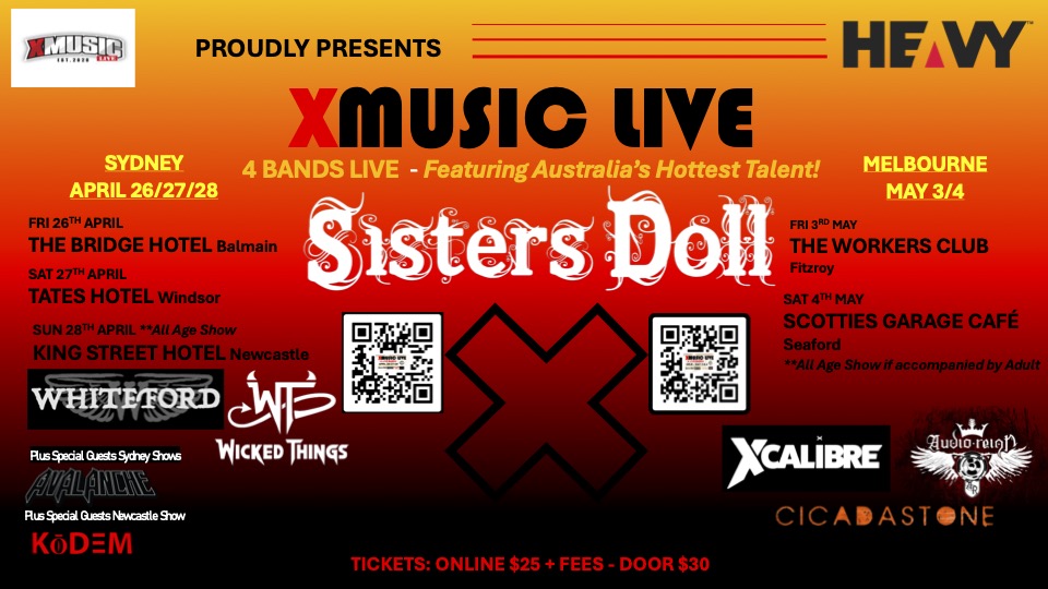 XMusic Presents XMusic Live, Showcasing The Best in Australian Rock