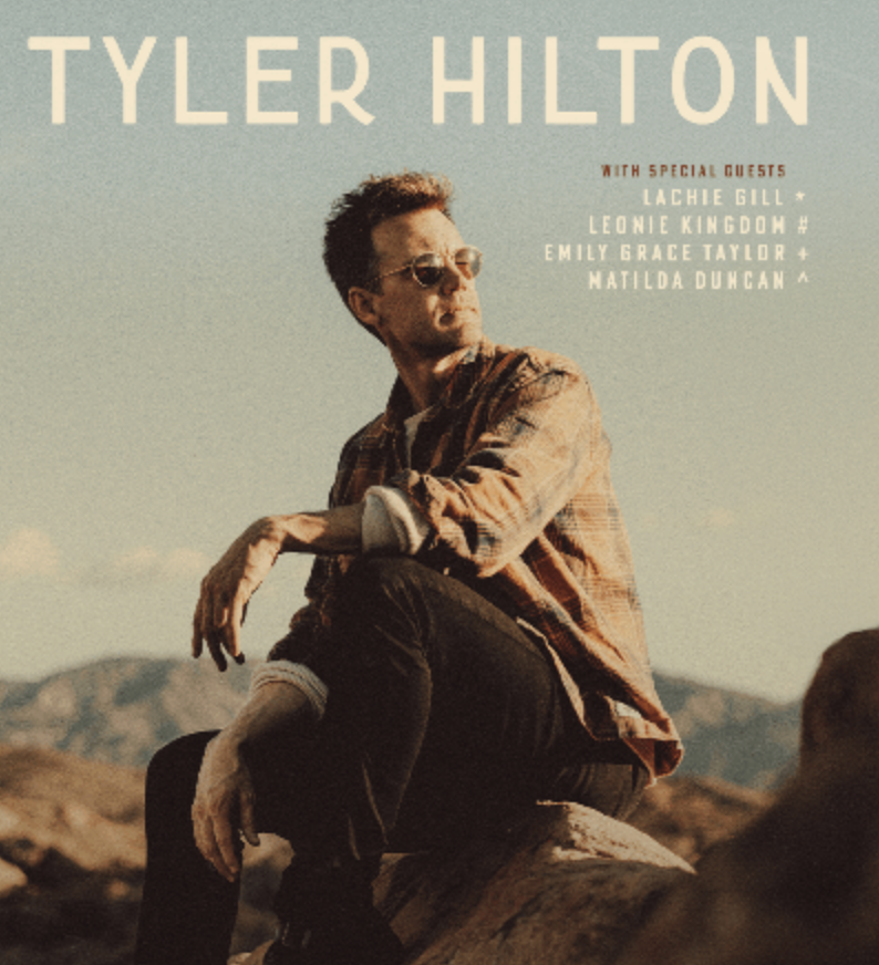 Tyler Hilton Announces Supports for Australian Tour