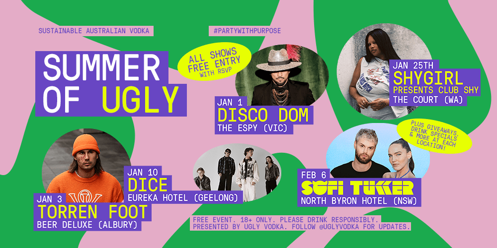 “Summer Of Ugly” Free Gig Series to Bring Life Back to Aussie Pubs